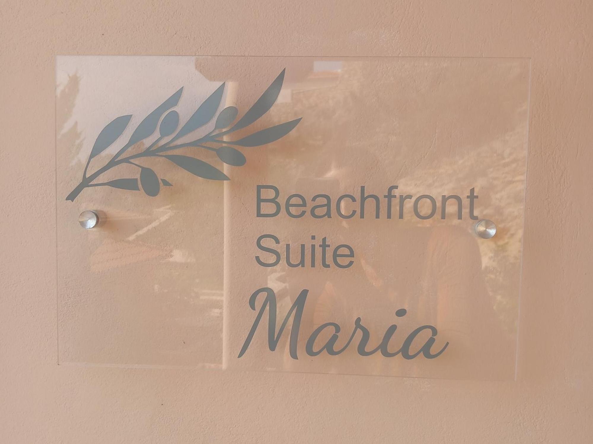 Paralio Astros Beachfront Suites Xiropigado Rom bilde